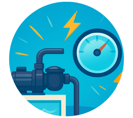 how much electricity does a pool pump use