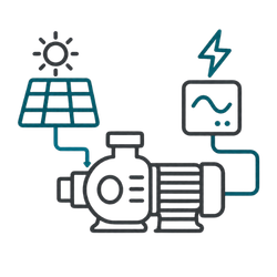 pump type power design icon