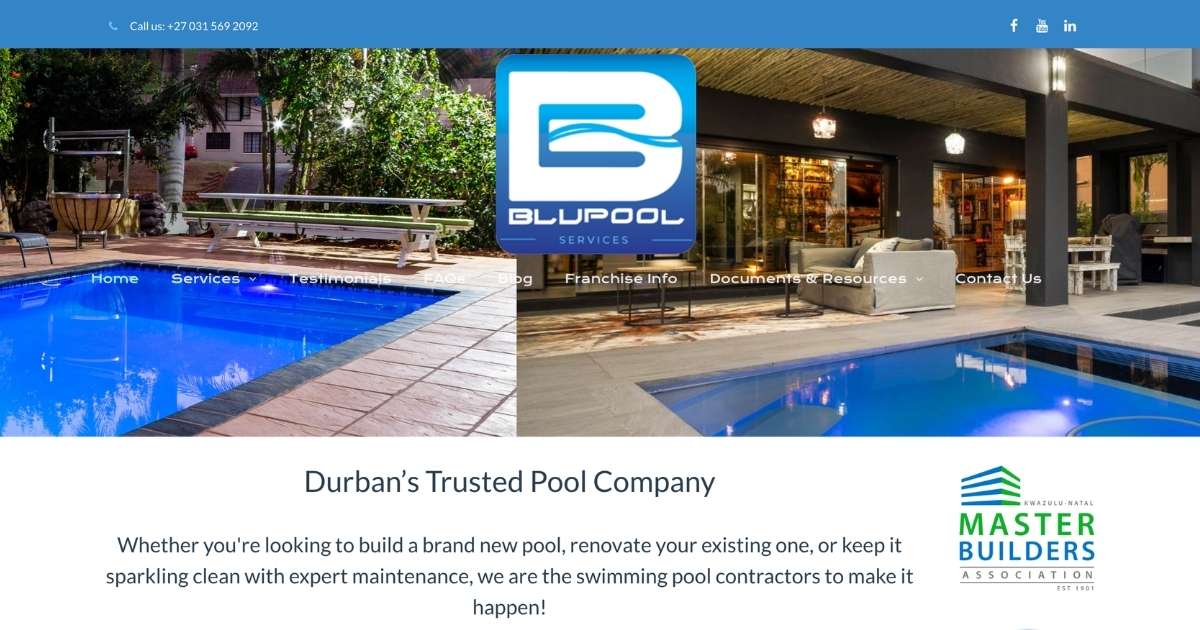 Blupool services website