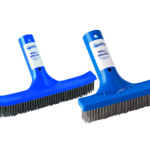 pool brushes side by side 150mm and 250mm
