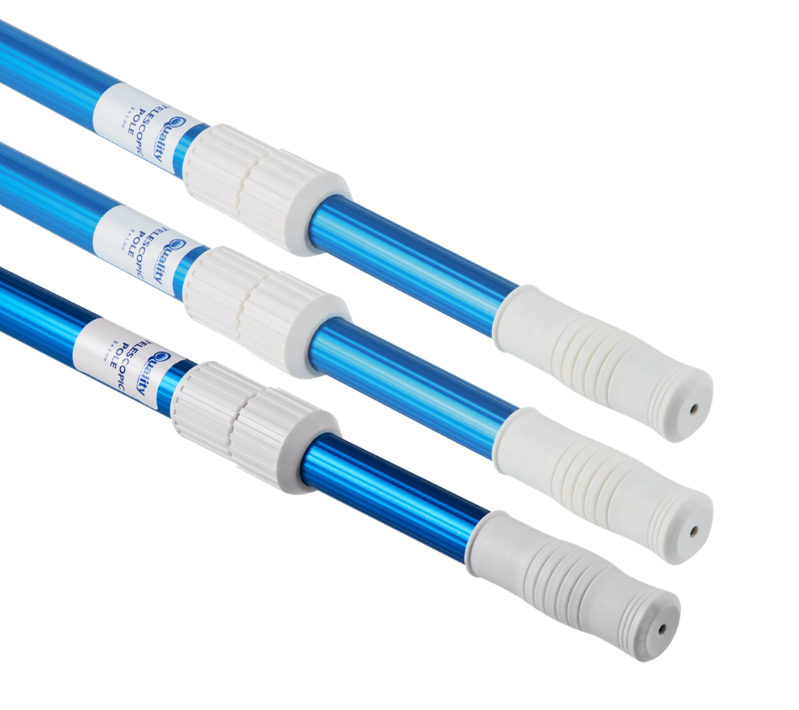 telescopic poles for swimming pools